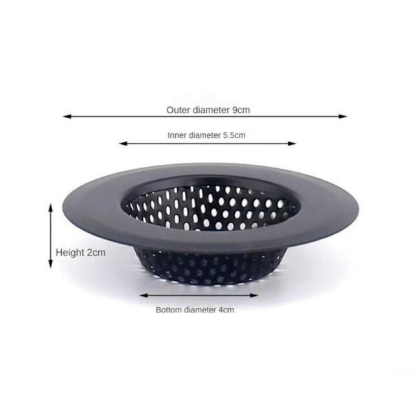 Vask sil avløpsfilter MM M