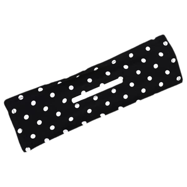 Doven hårkrøller til kvinder, Magic Bun Maker, Styling Donut Former, Twist Bow 2025 A1K9 sorte prikker one-size black polka dots one-size