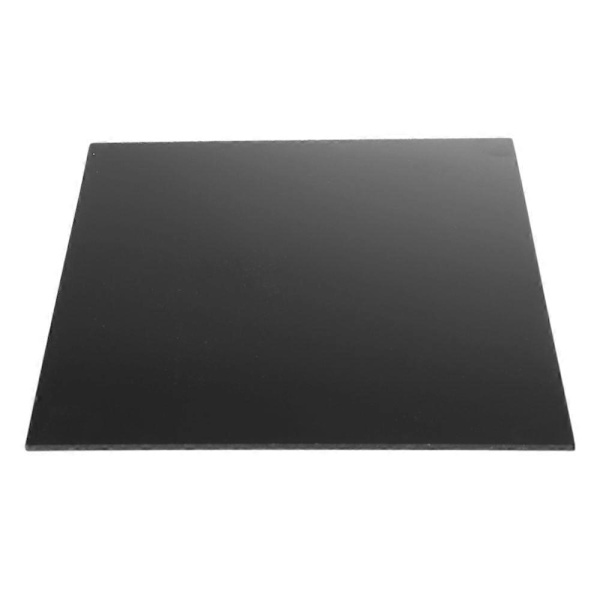 5 stk. ABS-plademodel til gør-det-selv sandbordsscene 200x250x3mm sort