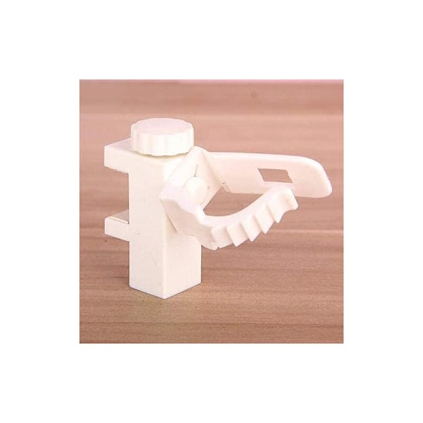 2 stk. Justerbar Tverrstang Gardinstang Klemmeholder Gardinstang Håndklestativ Krokholder for Organizer