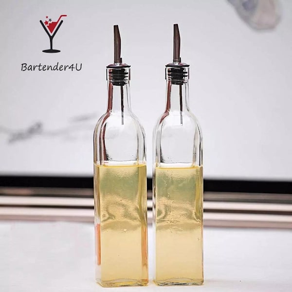 Premium skænkeprop i rustfrit stål - Skænkepropper - Vin - Flaske - Cocktail - 5 stk.