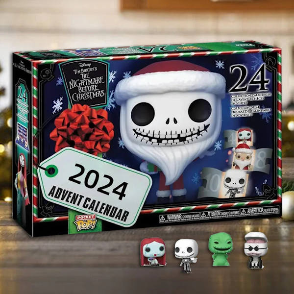 Ny 2024 The Nightmare Before Christmas Julekalender Nightmare Advent Calendar (Resin)