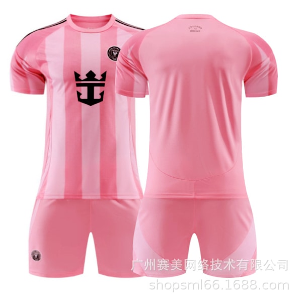 Miami International Home Stadium Nr. 10 Messi Trøje Nr. 9 Suarez 23 Beckham Børnefodbold Size 9 socks 26#