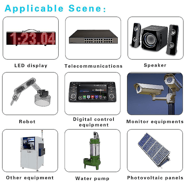 DC spenningsregulator DC 24V trinn ned til 12V 20A 240W Buck Converter Reducer Power Converter Vanntett modul Transformator (24V til 12V 20A)