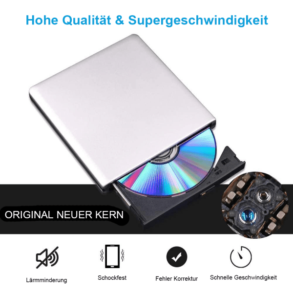 IC USB2.0 Universal ekstern CD-RW-brænder, DVD/CD-læser