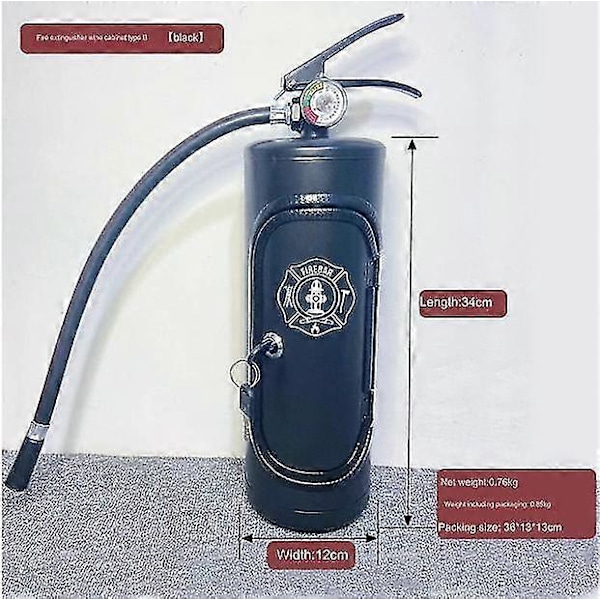 Brandslukningsapparat Minibar Vinkøler Schän Black C model