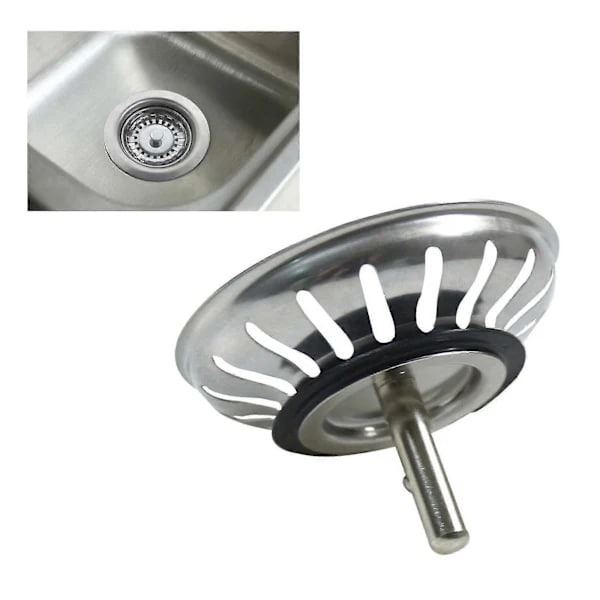 For Blanco Sinks: 3.5 Inch Strainer Replacement with 18 Drainage Grooves (C)