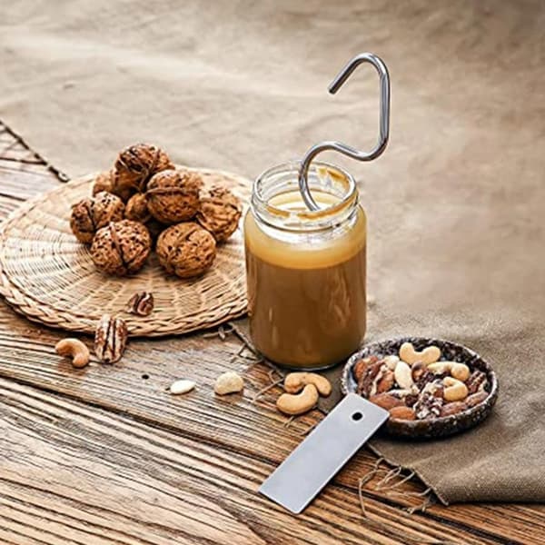 Peanut Butter Stirrer and Mixer, Natural Nut Butter Mixing Tool for Kitchen Use