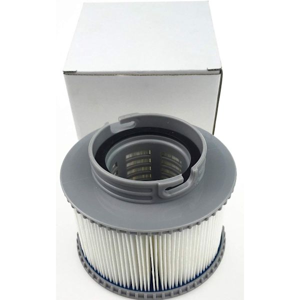 Erstatningsfilter til MSpa FD2089 - filterpatronpumpe til swimmingpool, termisk ubåd og spa - 4 stk.