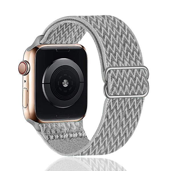 4-pack nylon - justerbart sportband i nylon för Fitbit Versa 4/Versa 3/Sense, ersättningsarmband som andas, flerfärgad