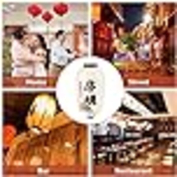 IC Japansk lykta Traditionell utomhushängande lykta Sushirestaurang Vita lampskärmar för sushifest utomhusdekor