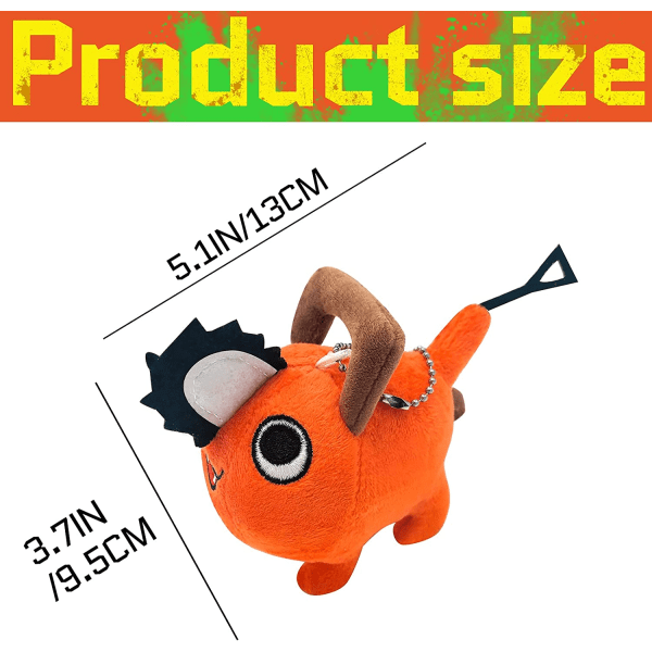 IC Ugly Dolls pehmolelu söpö täytetty nukke sarjakuva avaimenperä 10cm