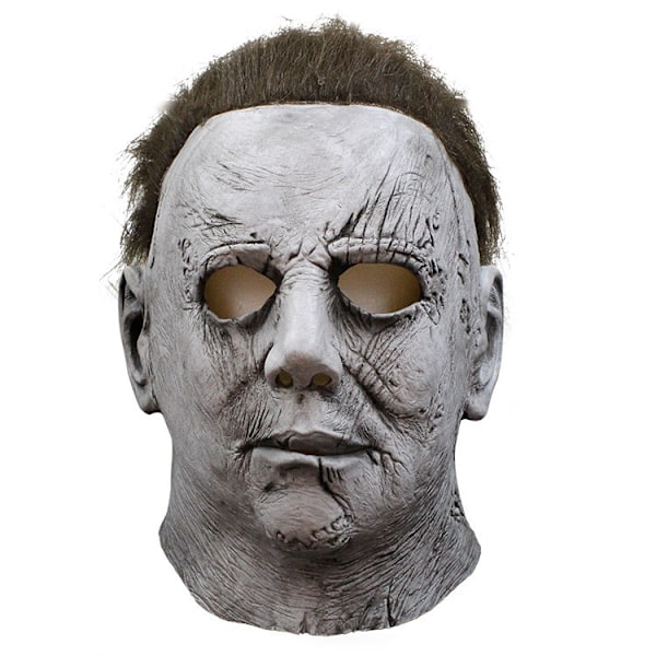 Halloween 2023 - Ny Måneskinnspanikk Drep Mike Meyer Myers Skrekk Latex Maske Hodedeksel grey