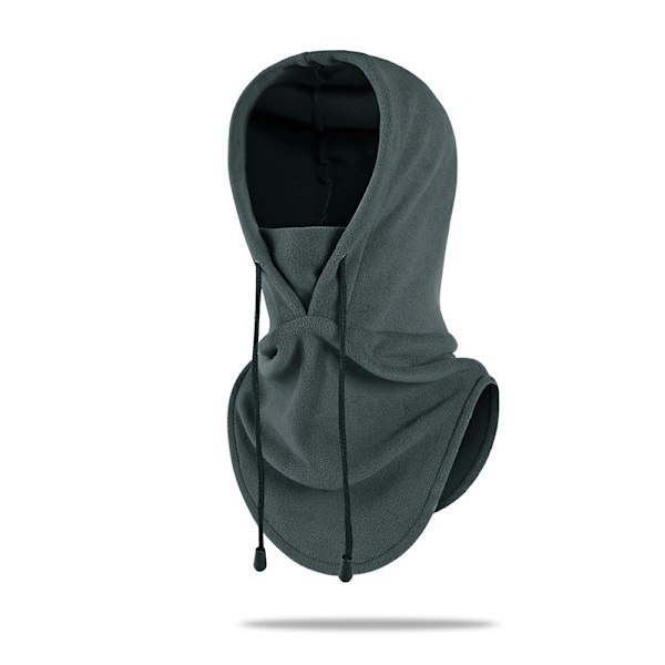 Balaklava Balaclava Lue Skimaske Multifunksjon Fleece for Kaldt Vær Utendørs Ski Motorsykkel Fjell Camping Vandring Vinter, Grå