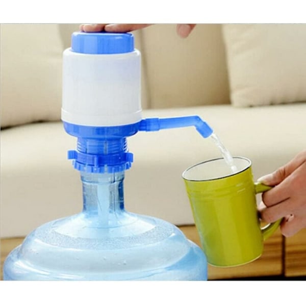 Universal Vandpumpe Dispenser Flaske Kan 5L, 8L, 10L, 2.5L Anti-Dryp, Tilpasningsdygtig, Manuel Camping, Skole, Kontor, Hjem