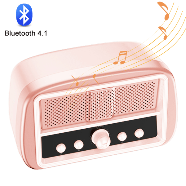 Retro trådlösa Bluetooth högtalare