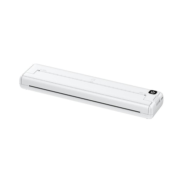 Bærbar skriver trådløs A4 termisk skriver blekkfri lommefoto dokument skriver hjem Bluetooth Tr