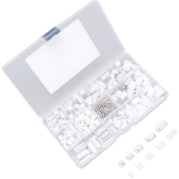 500 stk. Jumper Wire Connector Terminal 2.54mm Hus Hun Pin Header Connector Kit, DUBUNS
