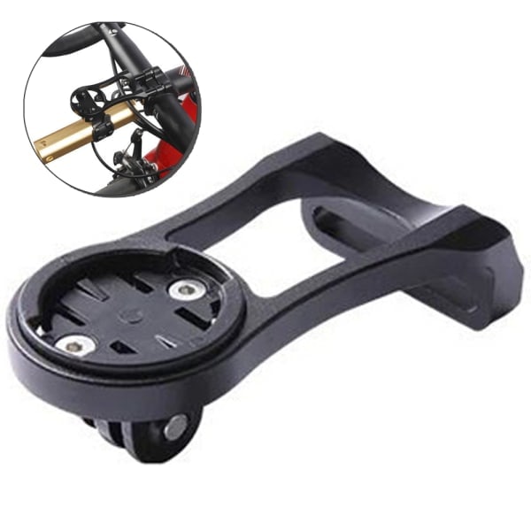 IC Cykelholder til cykelcomputer styrholder, computer Sort