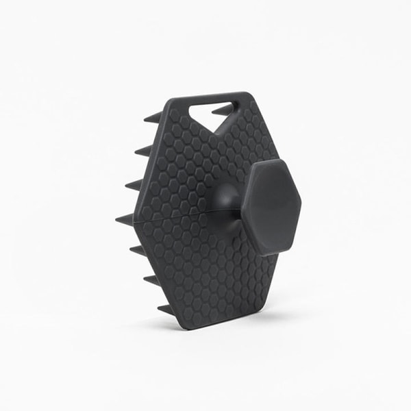 IC Badborste Polygonal silikonbadborste Portabel schampoborste