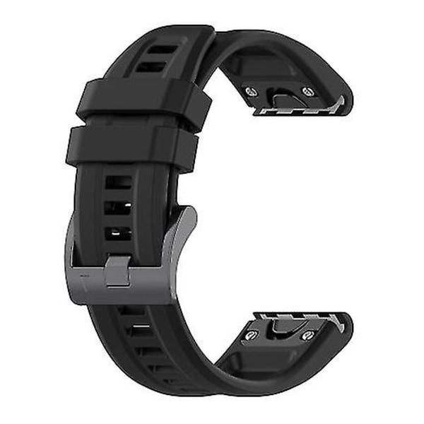 Til Garmin Fenix 7 22mm Silikone Solid Color Watch Band OMQT
