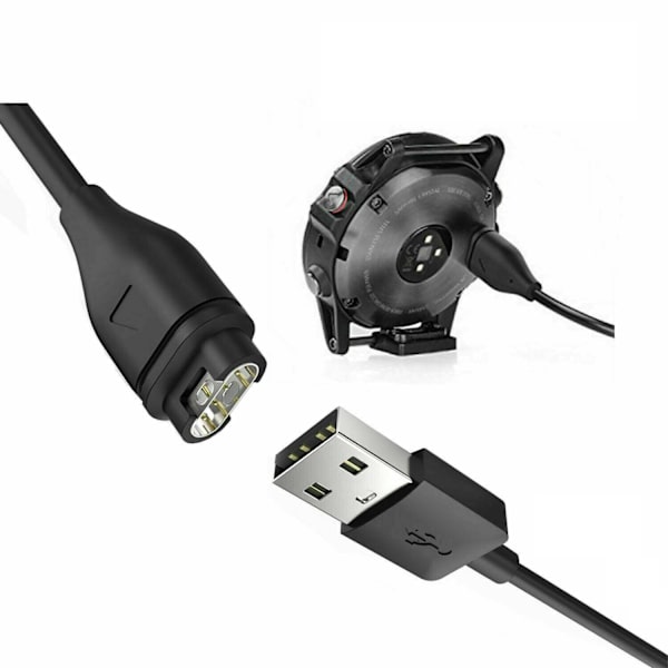 Garmin Ure Oplader Hurtigoplader Universal 2 Stk Sort 2 Stk Black 2 Pcs