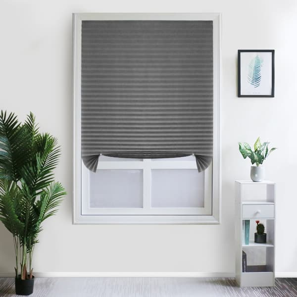 Solskærm Halvmørklægningsgardin SORT 60X150CM sort 60x150cm black 60x150cm