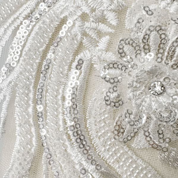 Blomstertyg Dekal Bröst Blomma Främre Bröst Dekorativ Patch
