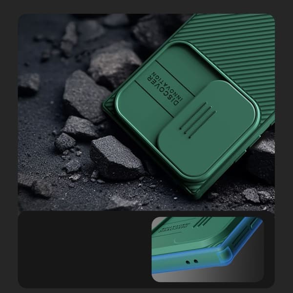 NILLKIN Galaxy S24 Ultra -kotelo CamShield Pro, musta 120