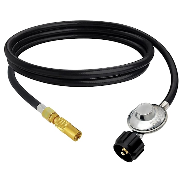 5Ft Propangas Adapter Slange og Regulator Udskiftningssæt til Roadtrip Grills,QCC1 Lavtryks Propan