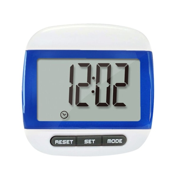 LCD-stegräknare steg kilometer BLÅ Blue
