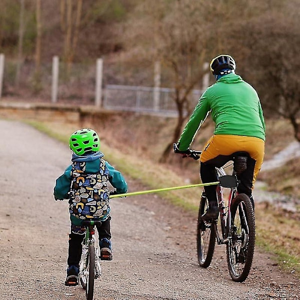 Cykelbogseringssystem Barn Retractable Bike Bungee Tow Rope, Mtb & Cykling Stretch Pull Strap För Att Cykla Längre Med Dina Vänner Barn