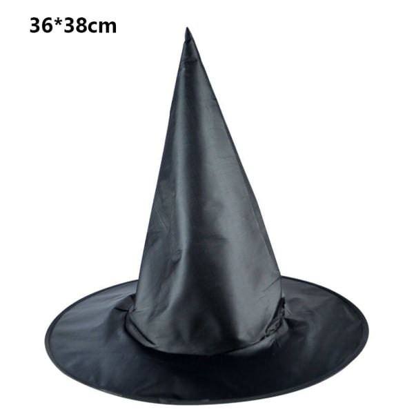 IC 8-pack Halloween Kostym Häxhatt Mössa Häxtillbehör