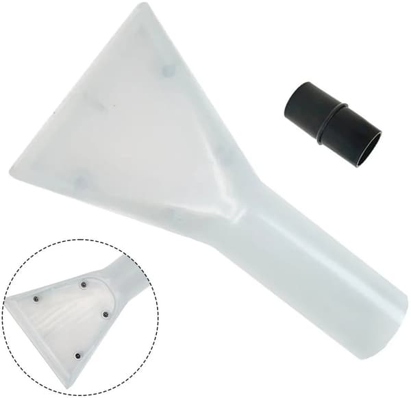 Munstycke för dammsugare, transparent ABS våt- och torrmattaverktyg, universal 32/35 mm adapter för hemstädning