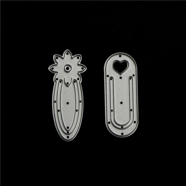 IC Vivid Books Ram Anpassad Schablon Metall Skär Dies DIY Scrapb