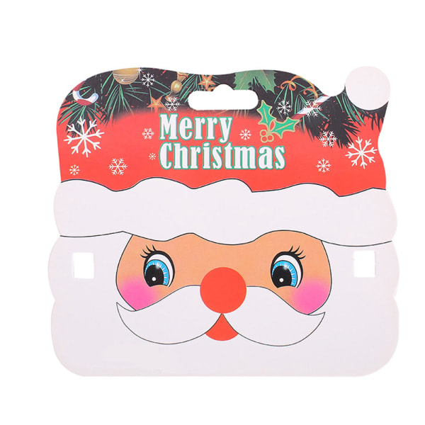IC Julefest Briller Jule Glitter Dekor Kostyme