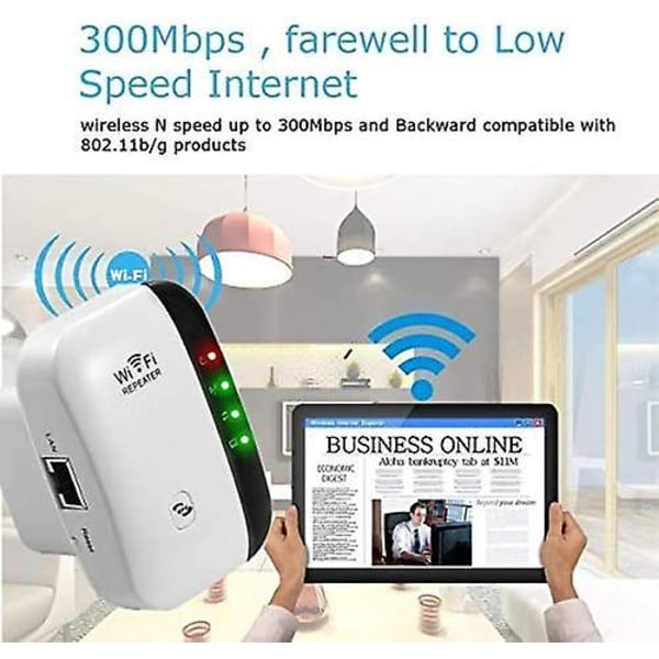 Wifi Blast trådløs repeater Wifi trådløs repeater Wi-fi rekkeviddeforlenger 300mbps 2.4ghz Wifiblast forsterker Wifi-forsterkere
