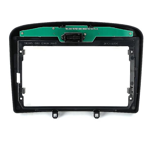 9 tums bilradio ramkit för Peugeot 408 308 308sw Rcz multimedia stereo instrumentpanel montering huvudapparat fascia trim ram 2 Din-yuyu