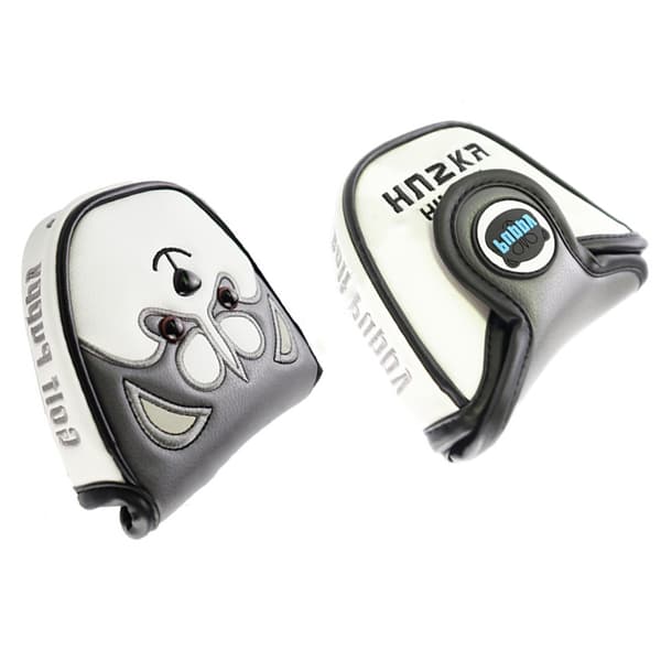 Golf Head Cover Vattentätt Sött Hundform Golf Head Protector PU Super Fleece Golf Putter Cover för Utomhus PCM