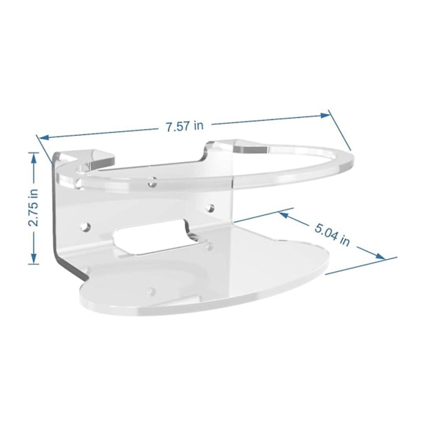 2 stk hyllebrakettholder for Orbi veggmontering, for Orbi Wifi-ruter Ac3000 Rbs50, Rbk50, Rbk53, Rb