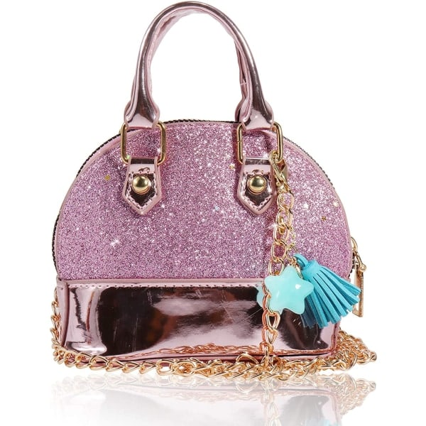 IC Paillet Håndtasker Mini Prinsesse Håndtaske Skalformet Crossbody-taske