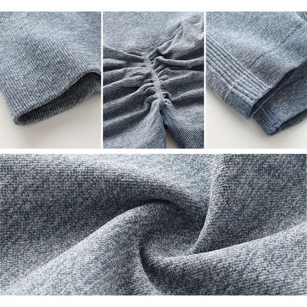 Saumattomat urheiluleggingsit jooga leggingsit HARMAA S harmaa S grey S