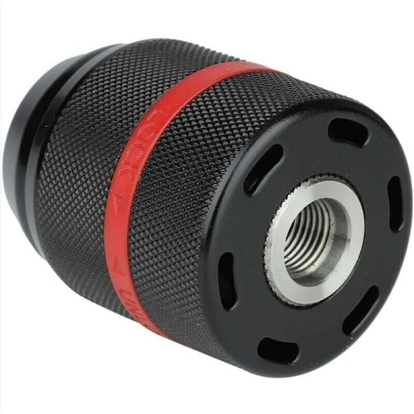 1/2-20UNF Nyckellös Chuck Mount 213mm, Sladdlös Borrchuck, Nyckellös Handborrchuck, Multifunktionell Nyckellös Chuck, DEBUNS