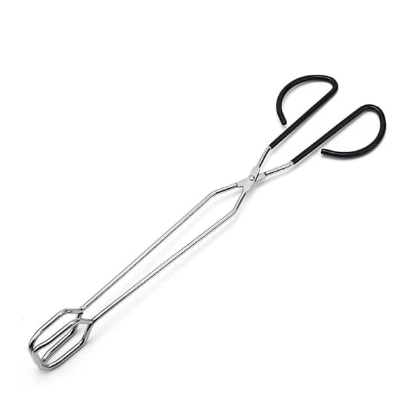 Ekstra lang saksetang 41 cm Rustfritt stål Grilltang Grillklype Matlagingsredskap Kjøkkenredskap B B