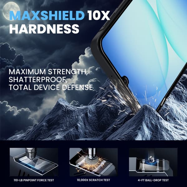 2-Pack Samsung A17 Screen Protector - Tempered Glass 9H - Super Quality 3D Samsung A17 Samsung A17