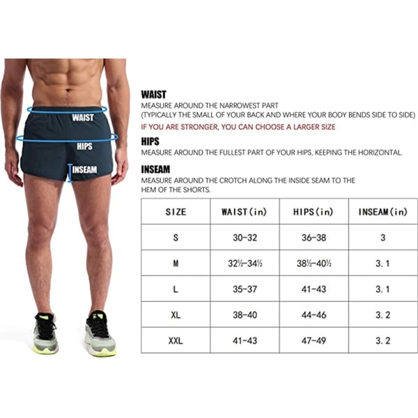 IC Mustat urheilushortsit Fitness miehille Ohuet rennot juoksu m