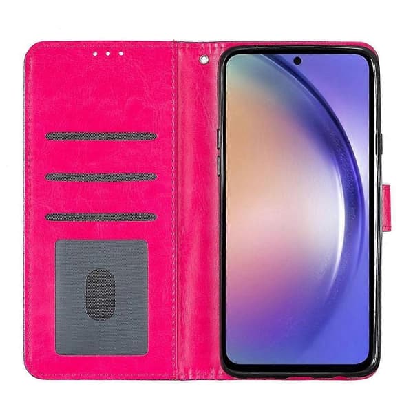 Kimallepuuterinen läppäpuhelinkotelo nahkaa For Samsung Galaxy A05s