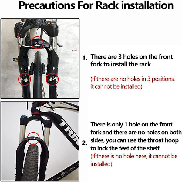 Cykel Front Rack, Stål Bagage Touring Carrier Racks 15kg Kapacitet Mountain Road Bike Pannier Ra