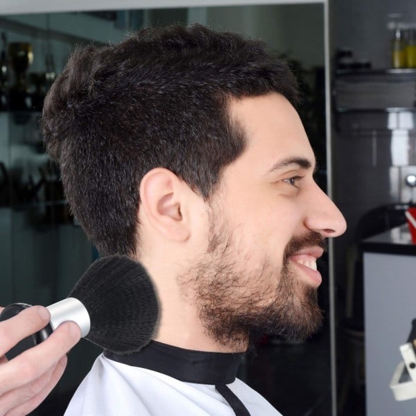 IC Barber Nakke Hårkost Frisørkost Verktøy Hår svart