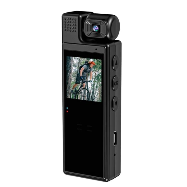 L9 1,3 tums skärm 1080P minikamera Bärbar videobandspelare Bärbar kroppskamera nattseende digitala sportvideokameror null - A